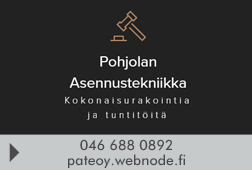 Pohjolan Asennustekniikka Oy logo